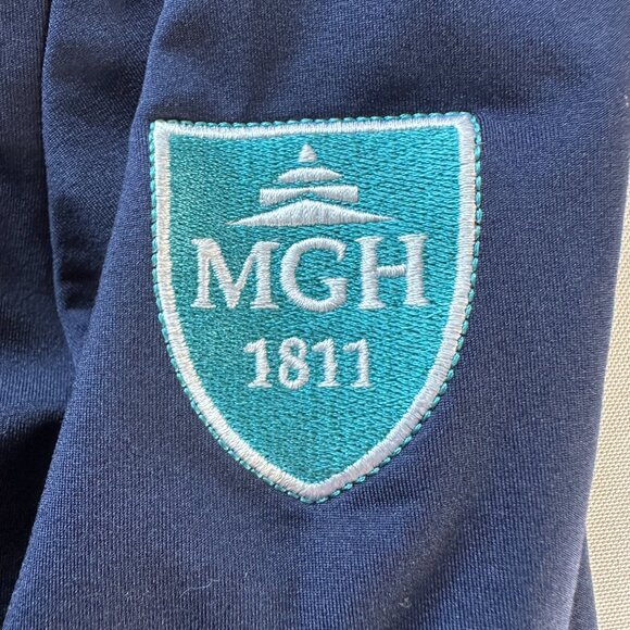 RLX Ralph Lauren 1/4 Zip Pullover Men XL Navy Golf 122nd US Open MGH 1811 Sporty - Picture 7 of 12